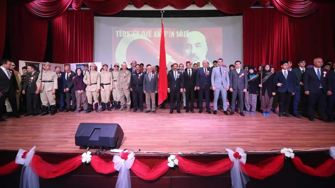12 Mart İstiklal Marşı’nın Kabul Töreni Anma Programını MKÜ Konferans Salonunda Gerçekleştirdik