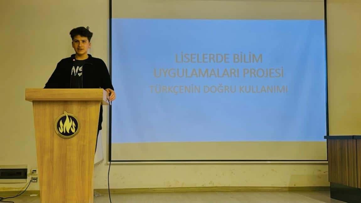 Liselerde Bilim Uygulamaları Programının Bu Ay Ki Örneği Türkçenin Doğru Kullanımı